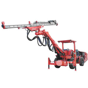 Tire-type Single-boom Drill Jumbo
