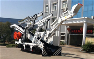 Single Boom Loading, Excavating, Drilling and Bolting Machine