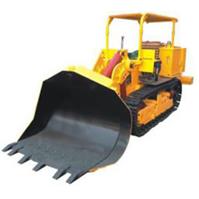 Side Dumping Rock Loader